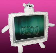 皮逗街如意顯示屏裝飾套 點(diǎn)亮動(dòng)漫居家生活的潮流新選
